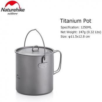 Naturehike Outdoor Titanium Frying Pan