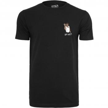Herren‑Tee Shirt „Turn Up“ – XXL, Schwarz, Salz‑Design