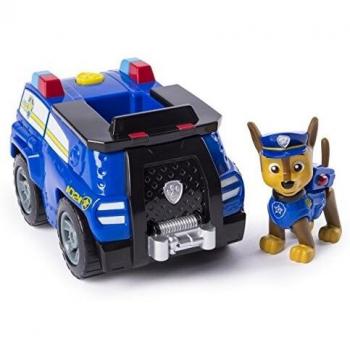 Chase’ Polizist-Cruiser: wandelbares Modell mit klappbarem Megaphon (PAW Patrol)