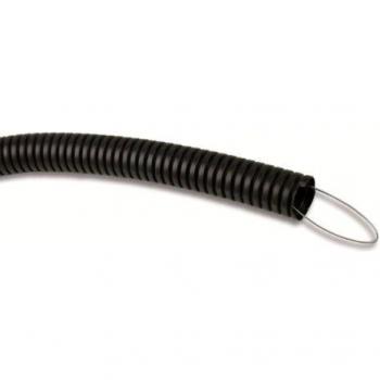 Câble Ondulé Noir 25m Diamètre 25