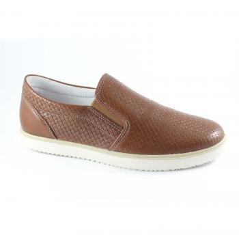 Sneakers Slip‑On Uomo IGI&CO 57202 in Pelle Lucida, Taglia 45