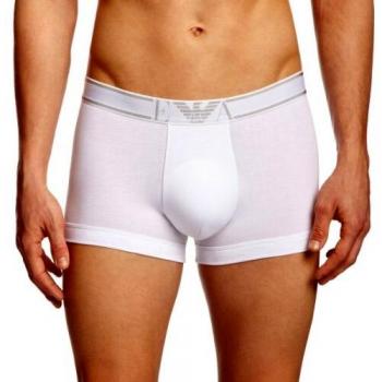 Emporio Armani Men's S White Boxer Briefs