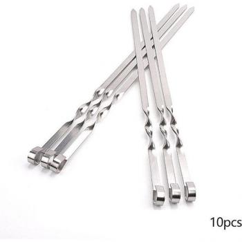 10pcs BBQ Kabob Skewers