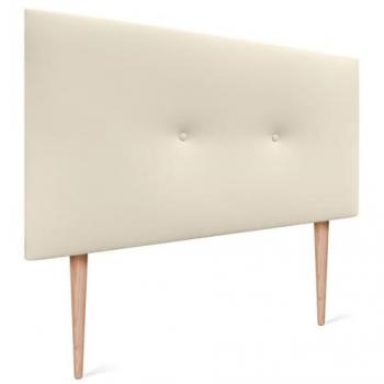 Cabecero de Cama Acolchado Liso con Patas 110x105cm