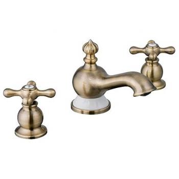 Robinet de Lavabo Classique en Bronze