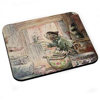 Illustration chattea : tapis souris ludique