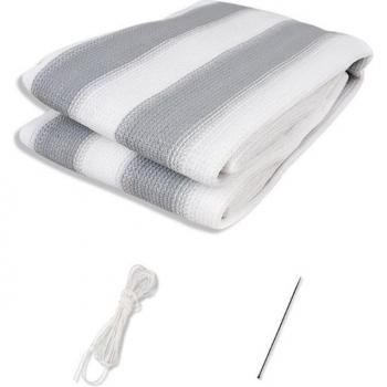 Protection de balcon 5m, couverture anti-UV et thermique