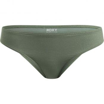 Braga bikini Roxy Shiny Wave Hipster kaki donna