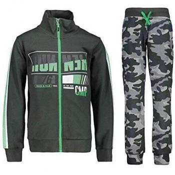 Set survêtement vert à col droit 06FC