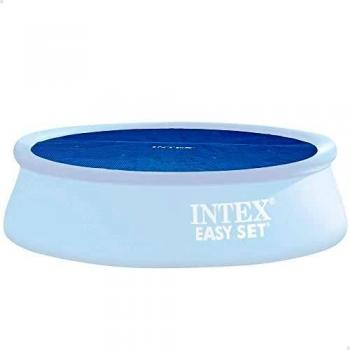 INTEX Cubierta de piscina solar de polietileno azul 206 cm
