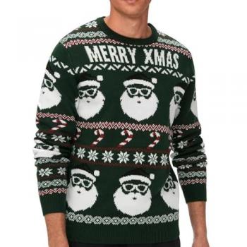 Eden Green Santa Sweater L – Only & Sons Edition