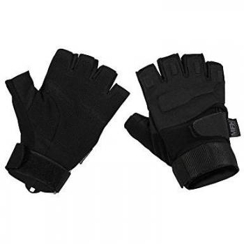 Gants Mitaine Tactiques Noir XL
