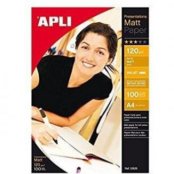 Blister de 100 feuilles papier photo mat 210 x 297 mm