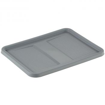 Keeeper Deckel für Transportbox Robert, 40 x 30 cm, Roberta, Hellgrau