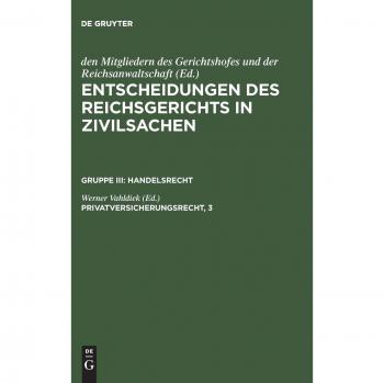 Privatversicherungsrecht 3
