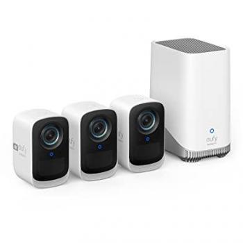 3‑Unit eufyCam 3C Bundle – White Edition
