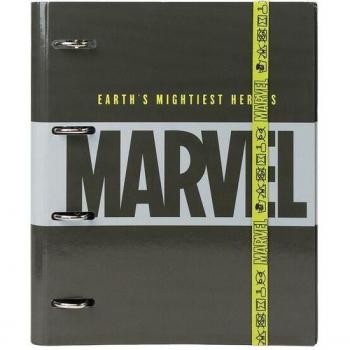 Ringbuch Marvel, Farbe Grün, für A4 Papier, 4 Ringmechanik