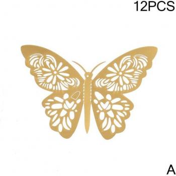 Mosaïque Papillon 3D – Stickers Réfrigérateur