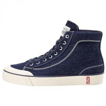 Levi’s LS2 Mid Shoe – Navy Blue, Male, UK 8