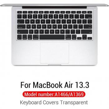 Funda de Silicona Suave para Teclado PZOZ MacBook Pro 15 y Air 13