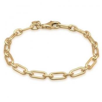 Kuzzoi 925 Sterling Silber Gliederkette Armband Herren