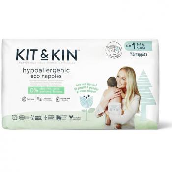 Kit & Kin Fralda T1 Ecológica