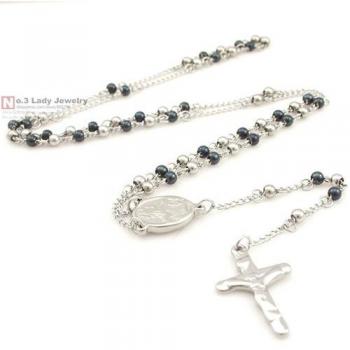 Gokadima Edelstahl Schmuck mit Kreuz
