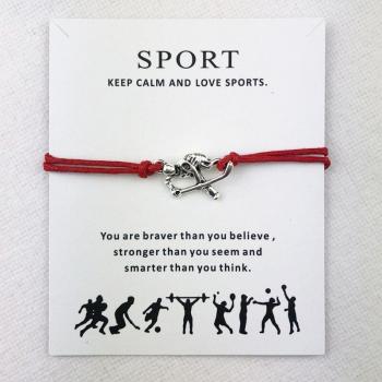 Bracelet Multicouche en Argent Tibétain pour Sportifs