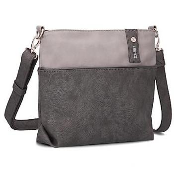Tote bag gris double – Jana J8 Nubuck Stone 69414