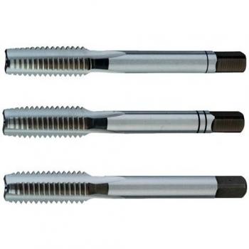 Machos de roscar manual 3 piezas M27x3mm HSS