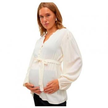Blusa Mamalicious Mercy Lia a Maniche Lunghe M