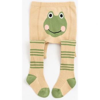 Accessoires Bébé Printemps‑Automne – Collants en Coton Tricot Animal