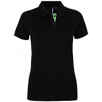 Polo da donna a contrasto Asquith & Fox