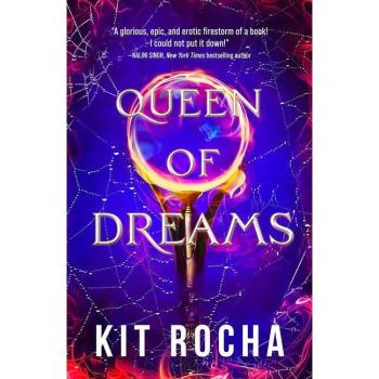 Kit Rocha Queen of Dreams Paperback Book in White