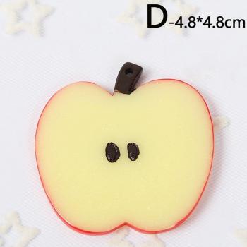 Mini Apple Lemon Resin Fruit Models for Table Decor