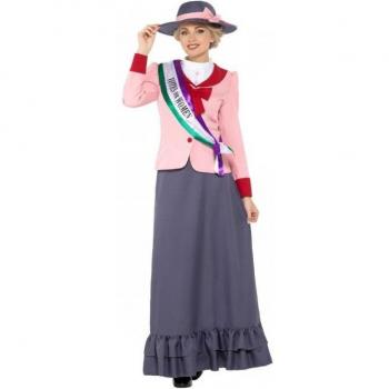 Victorian Feminist Kostuumset – Smiffys Dames Deluxe
