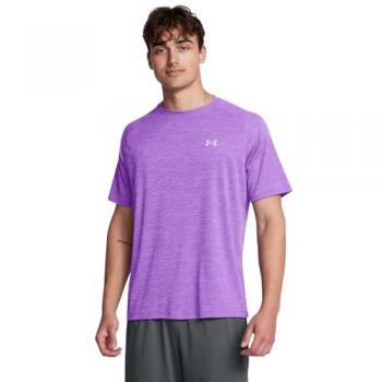 Camiseta Under Armour Tech Textured Púrpura