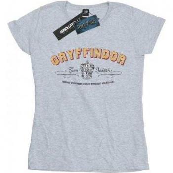 Harry Potter Dames T-shirt Griffoendor Team Zwerkbal