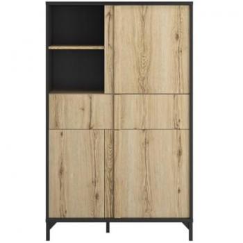 Highboard Esteban von Gami, vier Regale
