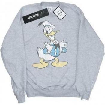 Disney Herren‑T-Shirt mit Pose‑Darstellung von Donald Duck XL grau