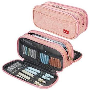Large Pink Student & Makeup Case