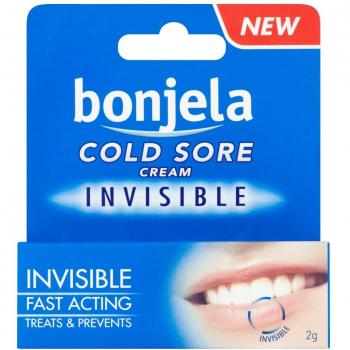 Bonjela 2g Cold Sore Invisible Cream