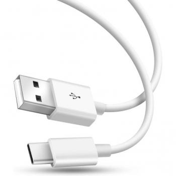 Avizar Cavo USB‑C 1 Metri – Caricamento e Dati Rapidi 2.0, Bianco
