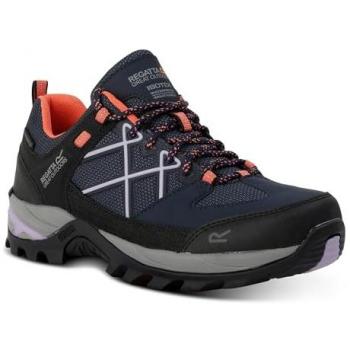 Regatta Women's Samaris III Low Waterproof Hiking Shoes Navy Lilac Size UK 5
