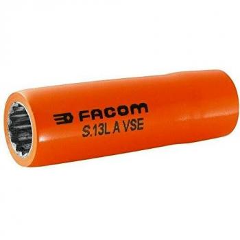 Facom 1/2 Drive 1000v Insulated Deep Socket 12mm
