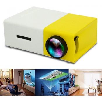 Mini YG300 Haushaltsprojektor – 4K, 12 V, 1080 P, LCD‑Technologie