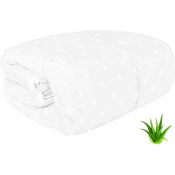 Piumino Interno Invernale 300gr, Microfibra Aloe – Bianco