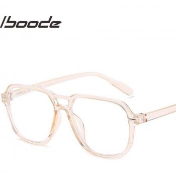 Iboode Retro Square Anti Blue Light Eyeglass Frame