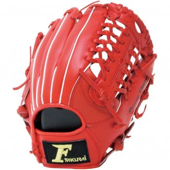 Guante Falcón General Suave LH Rojo S (Lanzamiento a la Derecha) FG‑6003 rojo