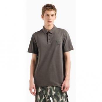 Armani Polo Casual Verde Oscuro – Talla L
